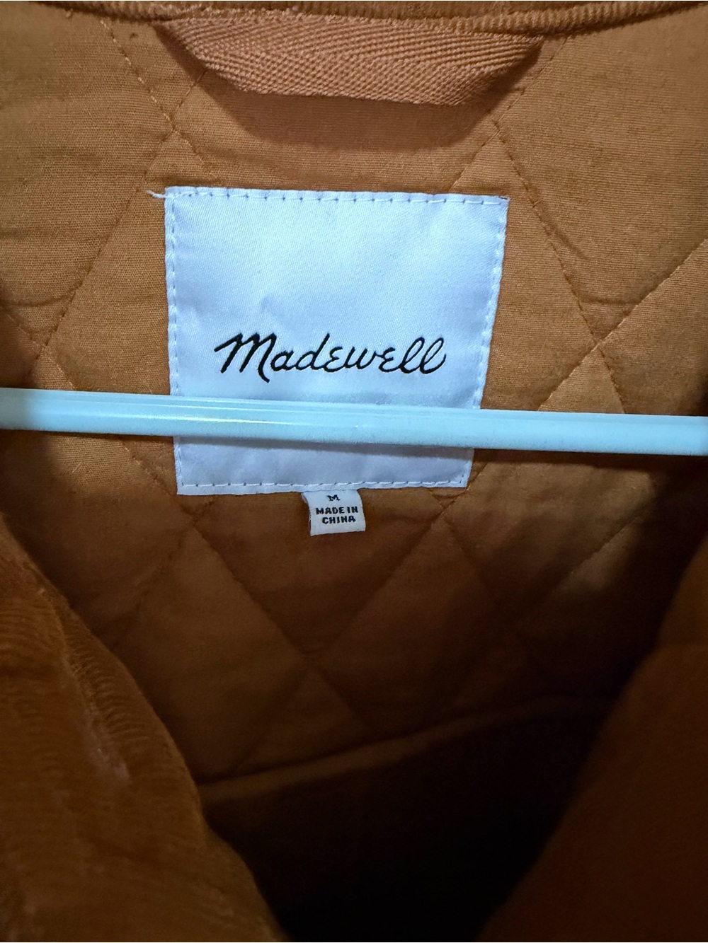Madewell Quilted Corduroy Walton Shirt-Jacket - Picture 6 of 7